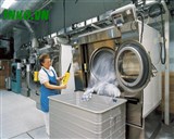 How to install industrial laundry shop